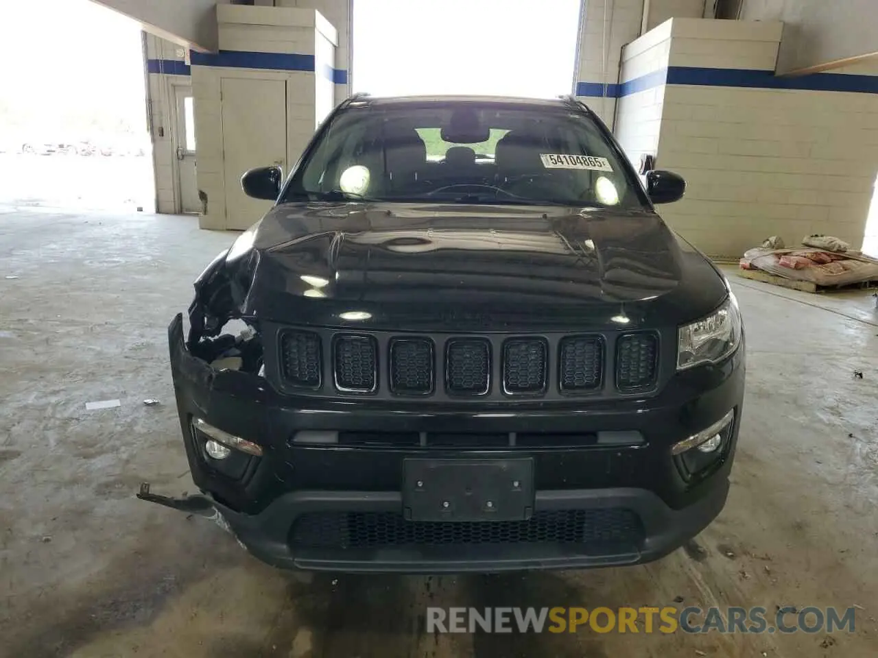 5 fotografías del automóvil dañado 3C4NJDBB8KT647373 JEEP COMPASS 2019