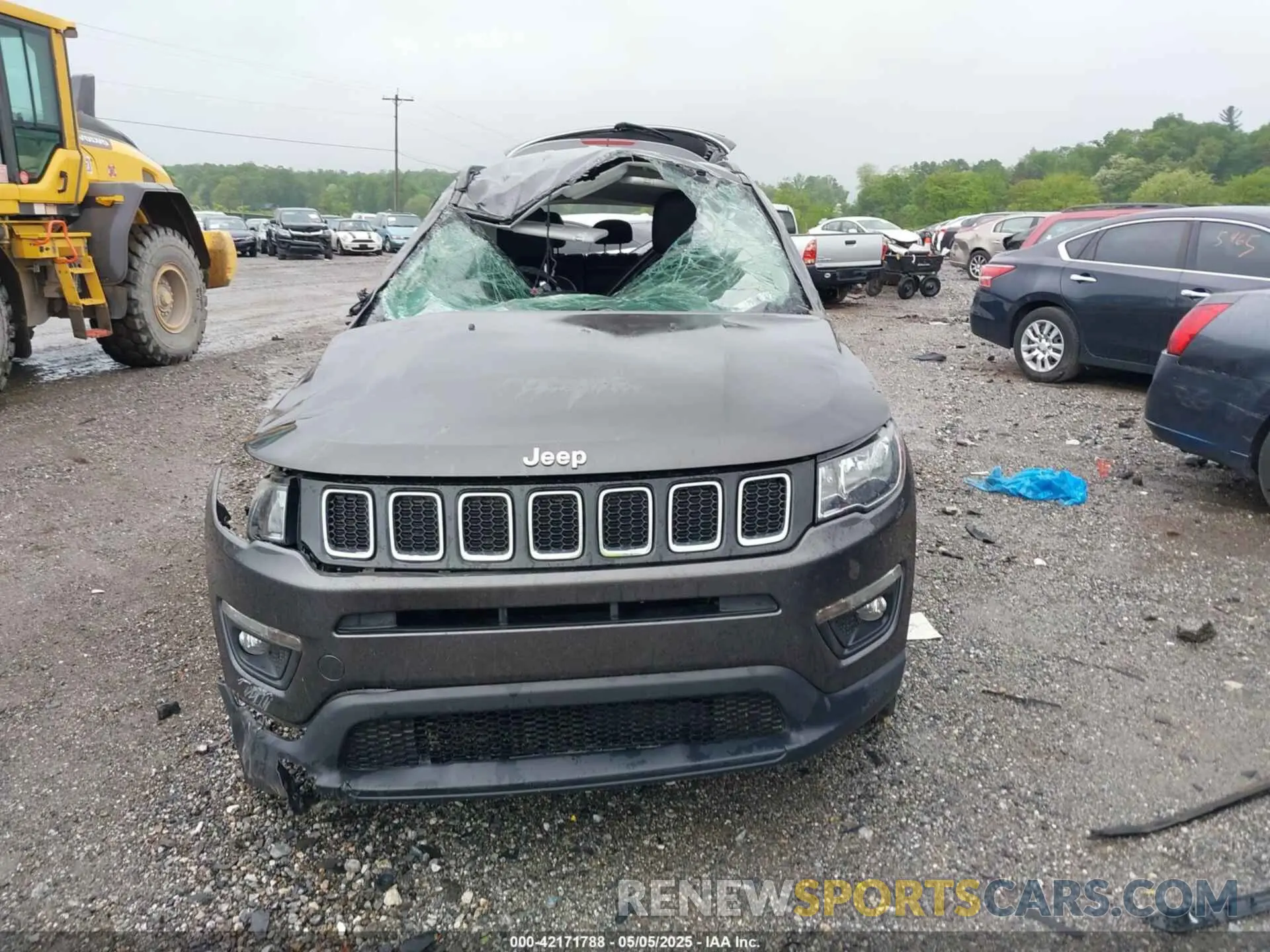 12 fotografías del automóvil dañado 3C4NJDBB8KT713565 JEEP COMPASS 2019