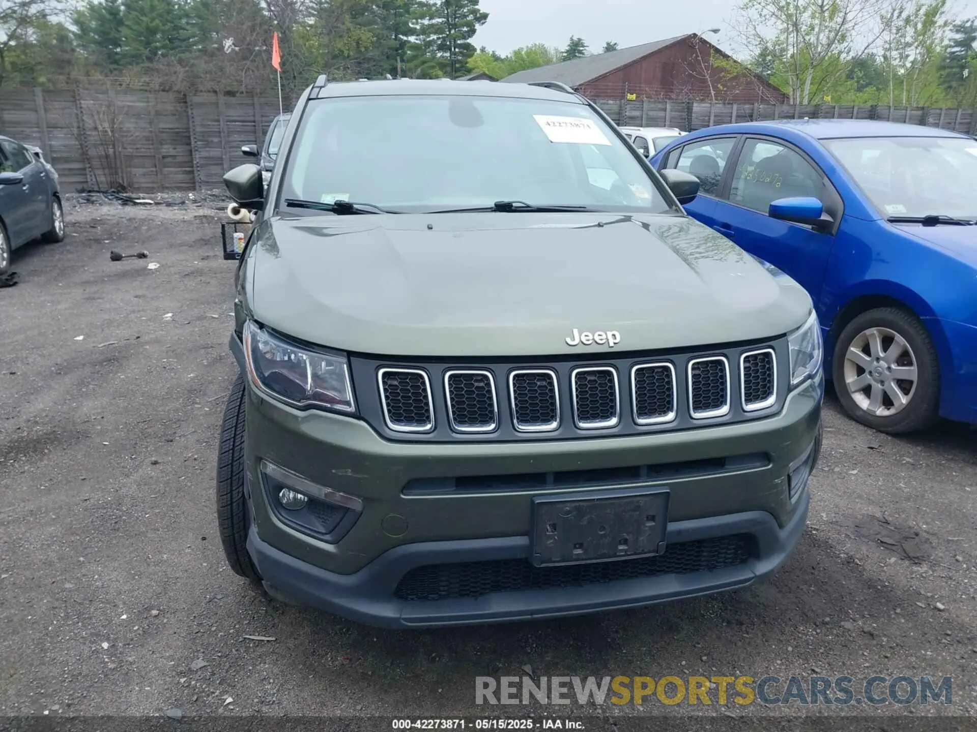 12 fotografías del automóvil dañado 3C4NJDBB8KT828747 JEEP COMPASS 2019