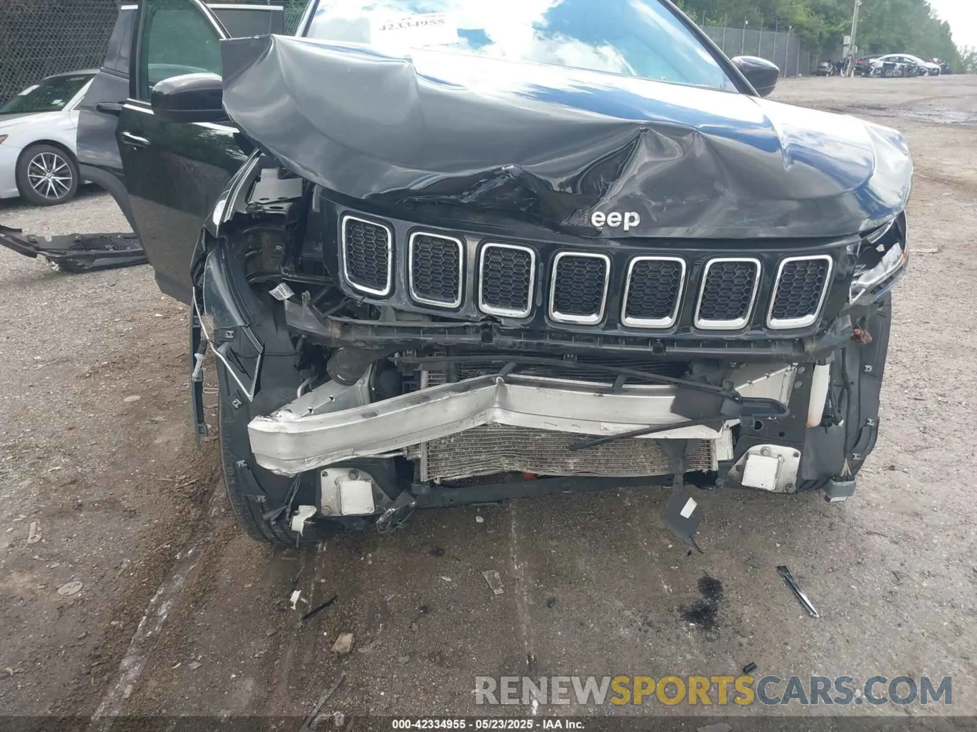 6 fotografías del automóvil dañado 3C4NJDBB8KT834306 JEEP COMPASS 2019