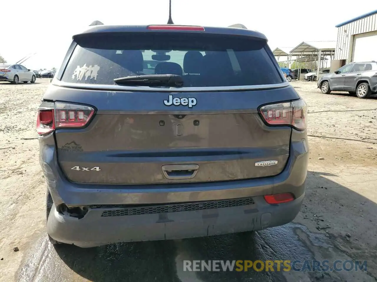 6 fotografías del automóvil dañado 3C4NJDBB8KT836234 JEEP COMPASS 2019