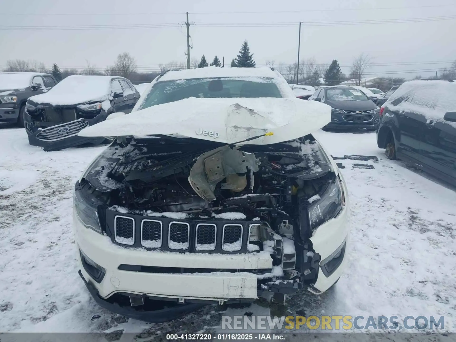 6 fotografías del automóvil dañado 3C4NJDBBXKT647665 JEEP COMPASS 2019