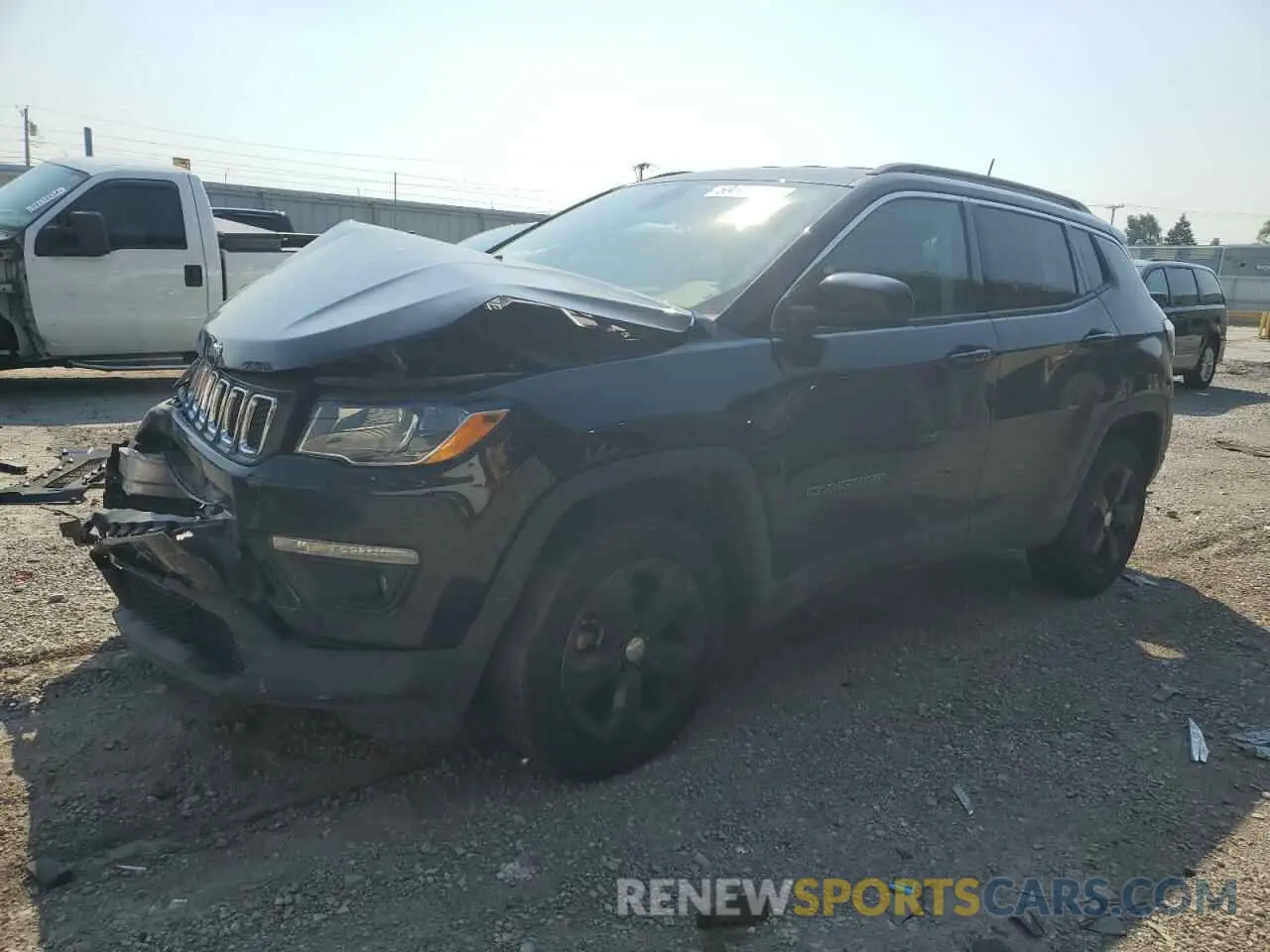 1 fotografías del automóvil dañado 3C4NJDBBXKT672503 JEEP COMPASS 2019