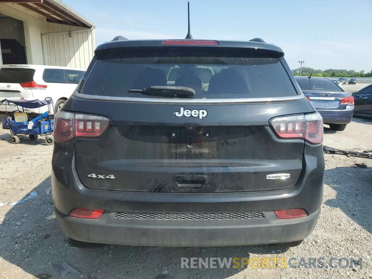 6 fotografías del automóvil dañado 3C4NJDBBXKT672503 JEEP COMPASS 2019