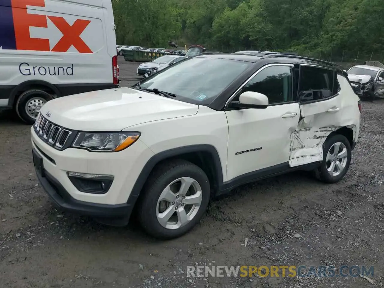 1 fotografías del automóvil dañado 3C4NJDBBXKT780927 JEEP COMPASS 2019