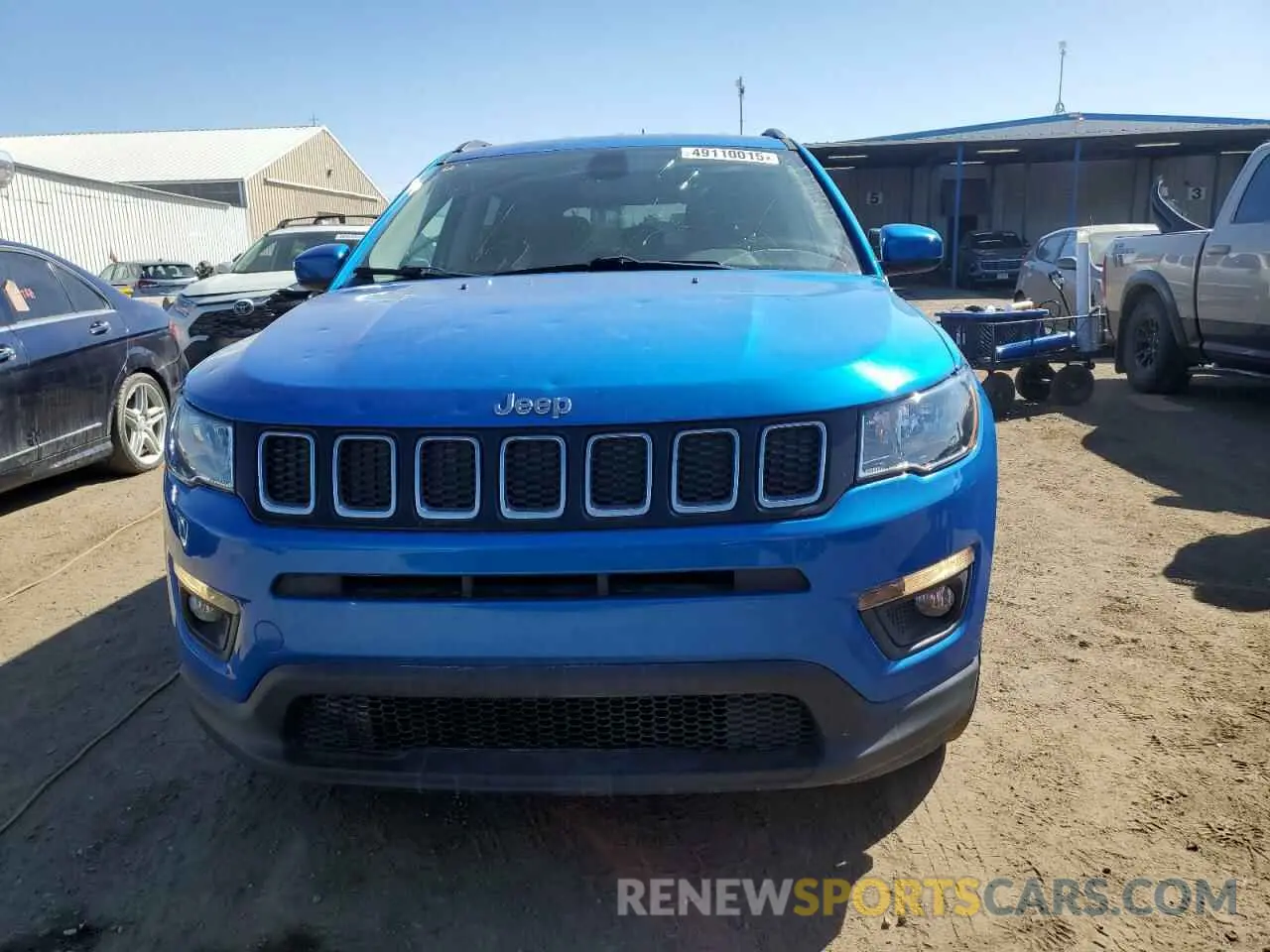 5 fotografías del automóvil dañado 3C4NJDBBXKT806569 JEEP COMPASS 2019