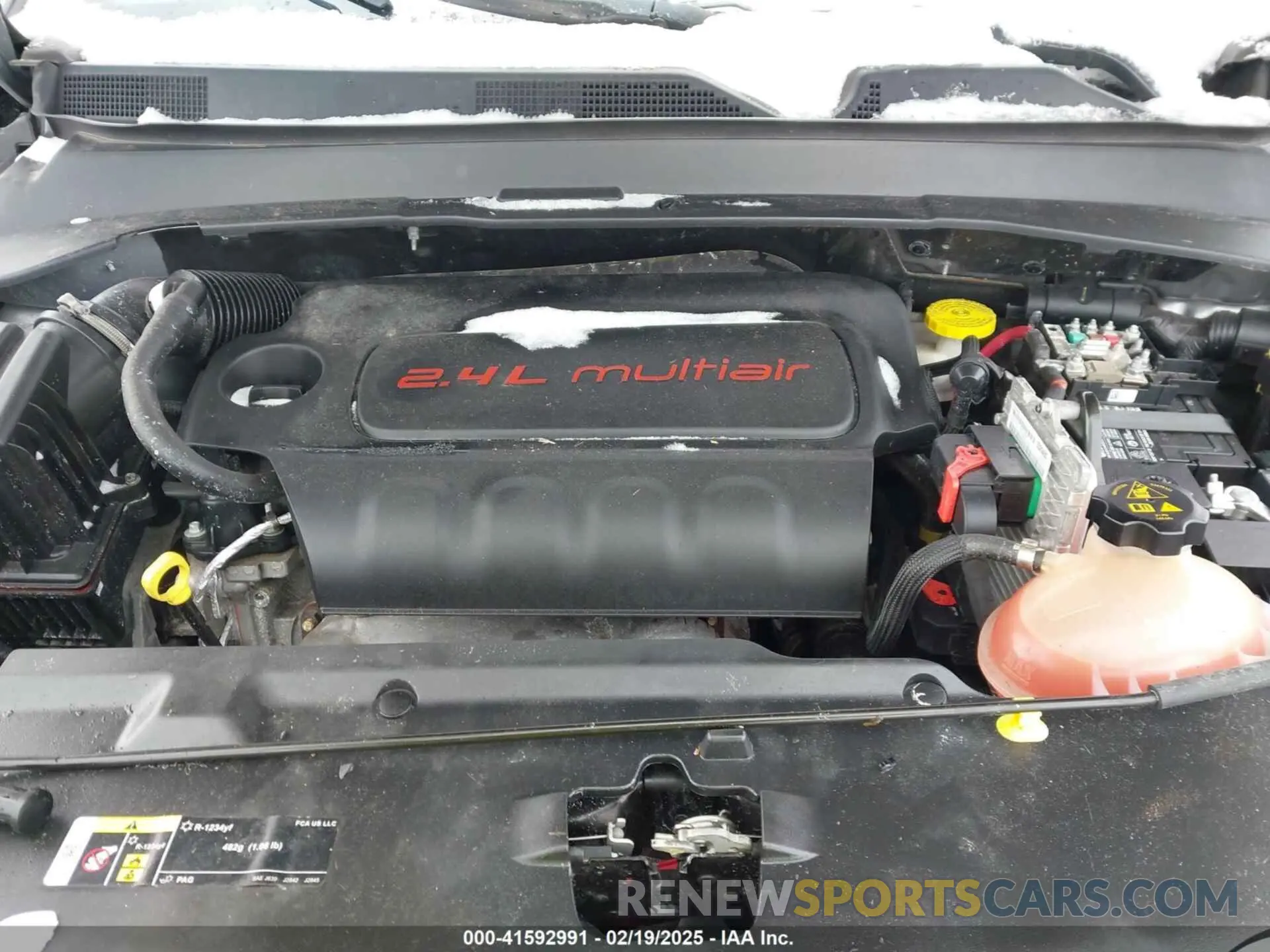 10 fotografías del automóvil dañado 3C4NJDBBXKT840382 JEEP COMPASS 2019