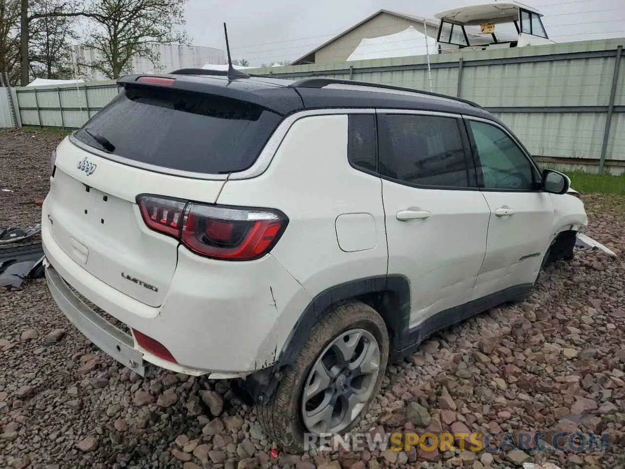 3 fotografías del automóvil dañado 3C4NJDCB0KT599043 JEEP COMPASS 2019