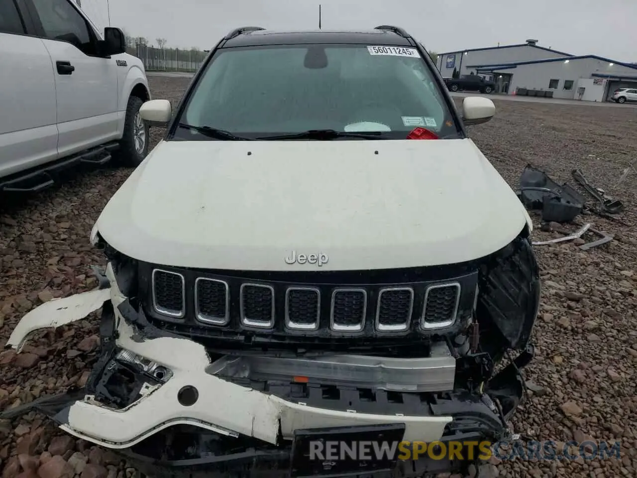 5 fotografías del automóvil dañado 3C4NJDCB0KT599043 JEEP COMPASS 2019