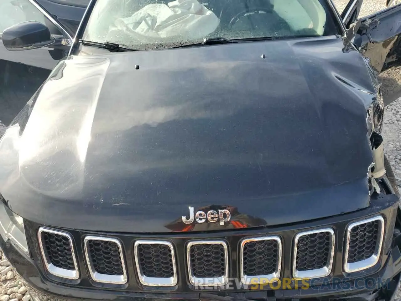 12 fotografías del automóvil dañado 3C4NJDCB0KT672458 JEEP COMPASS 2019