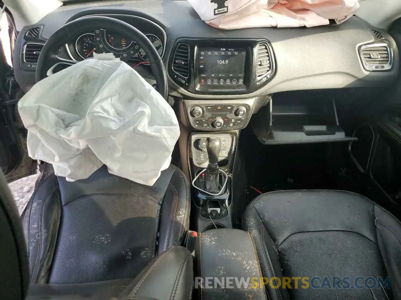 8 fotografías del automóvil dañado 3C4NJDCB0KT672458 JEEP COMPASS 2019