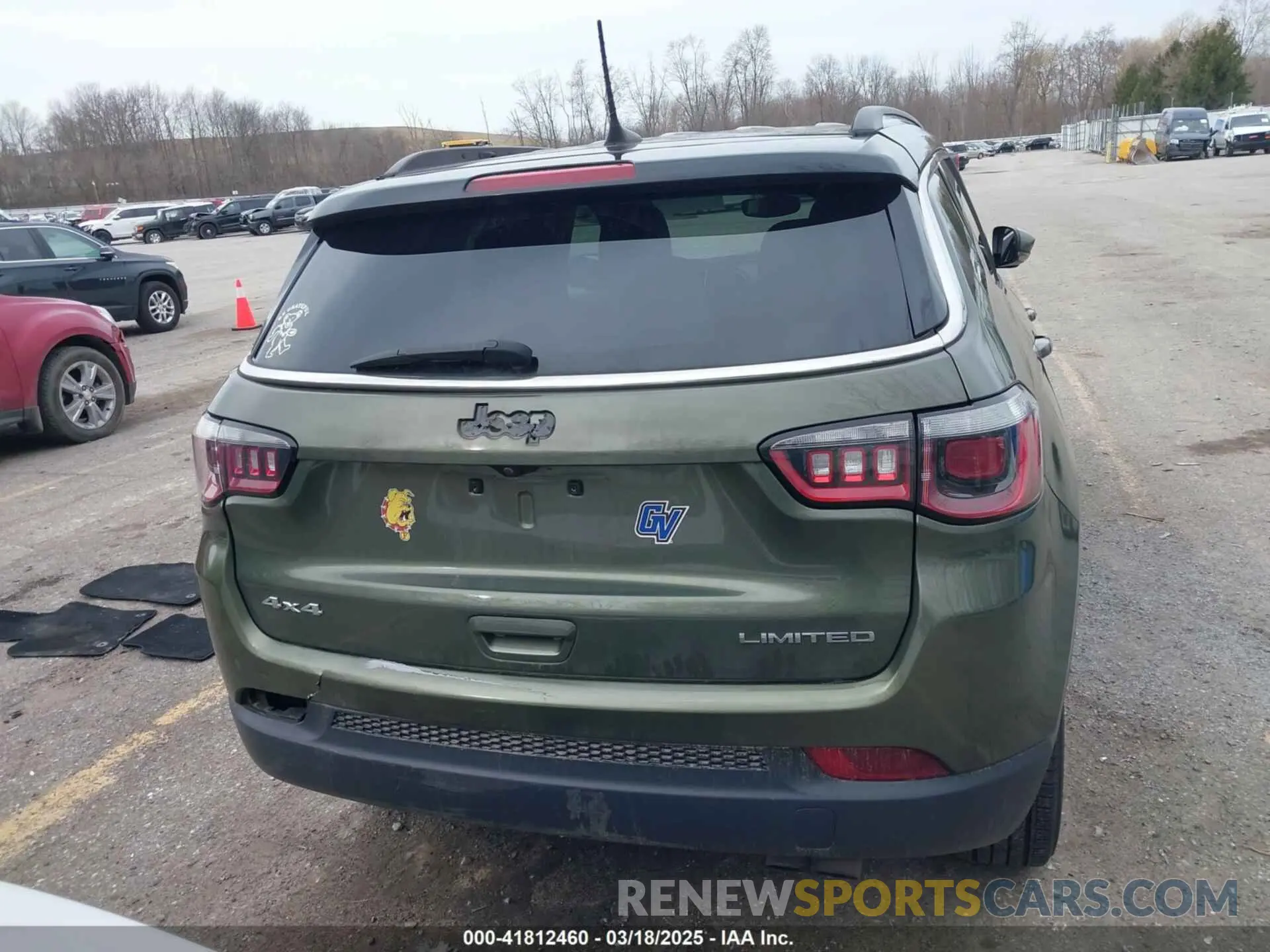 16 fotografías del automóvil dañado 3C4NJDCB0KT812069 JEEP COMPASS 2019
