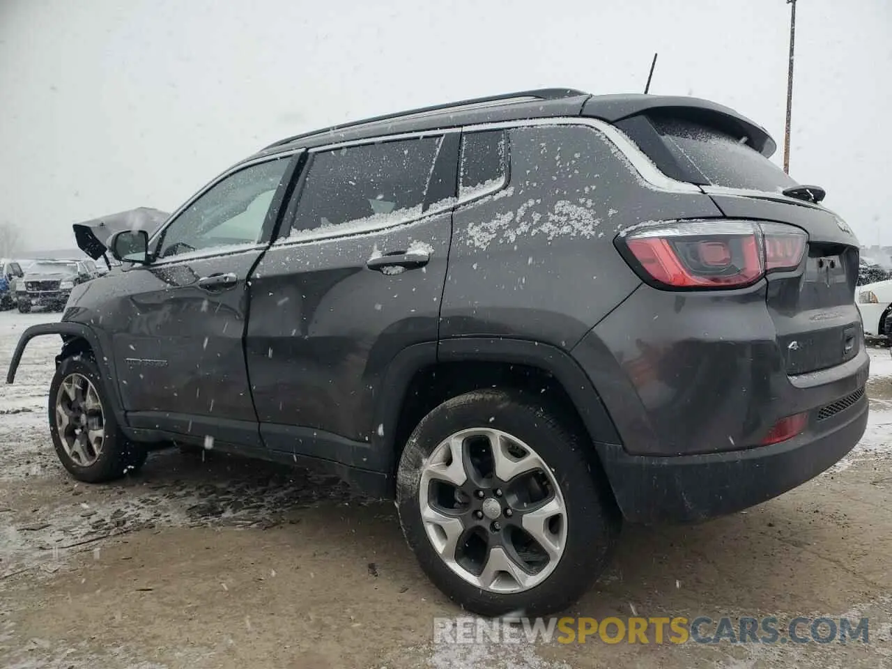 2 fotografías del automóvil dañado 3C4NJDCB0KT854435 JEEP COMPASS 2019