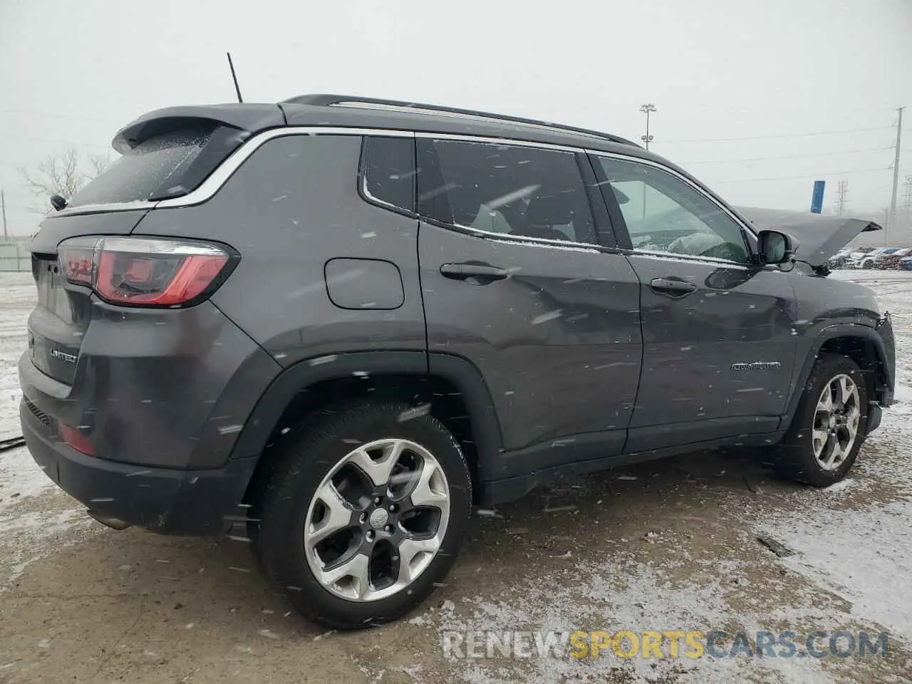3 fotografías del automóvil dañado 3C4NJDCB0KT854435 JEEP COMPASS 2019