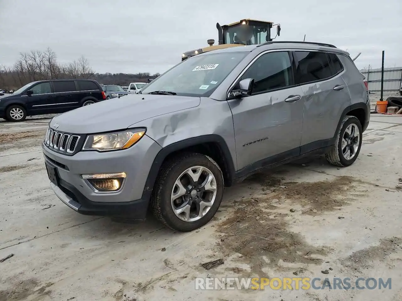 1 fotografías del automóvil dañado 3C4NJDCB0KT854743 JEEP COMPASS 2019