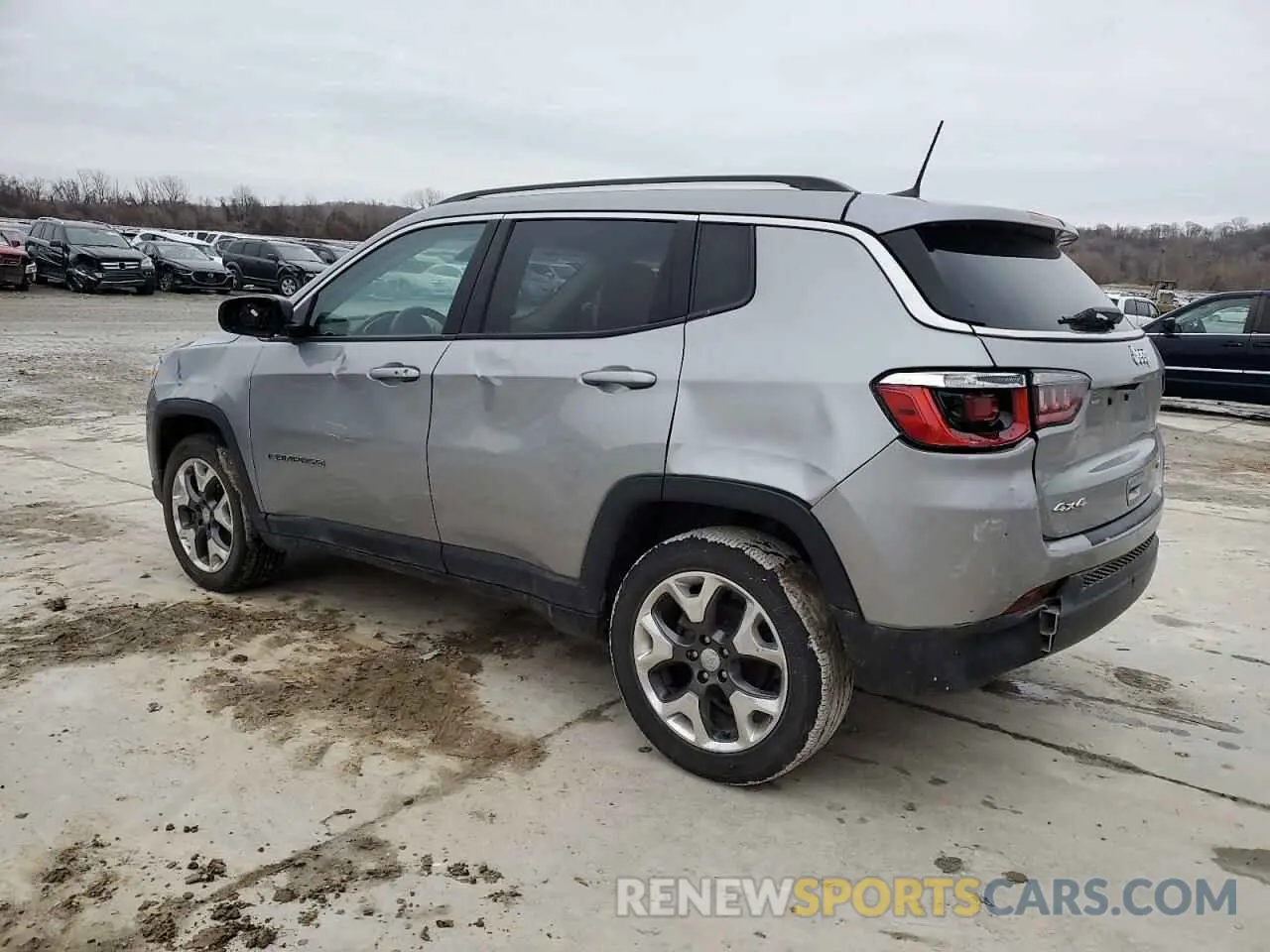 2 fotografías del automóvil dañado 3C4NJDCB0KT854743 JEEP COMPASS 2019