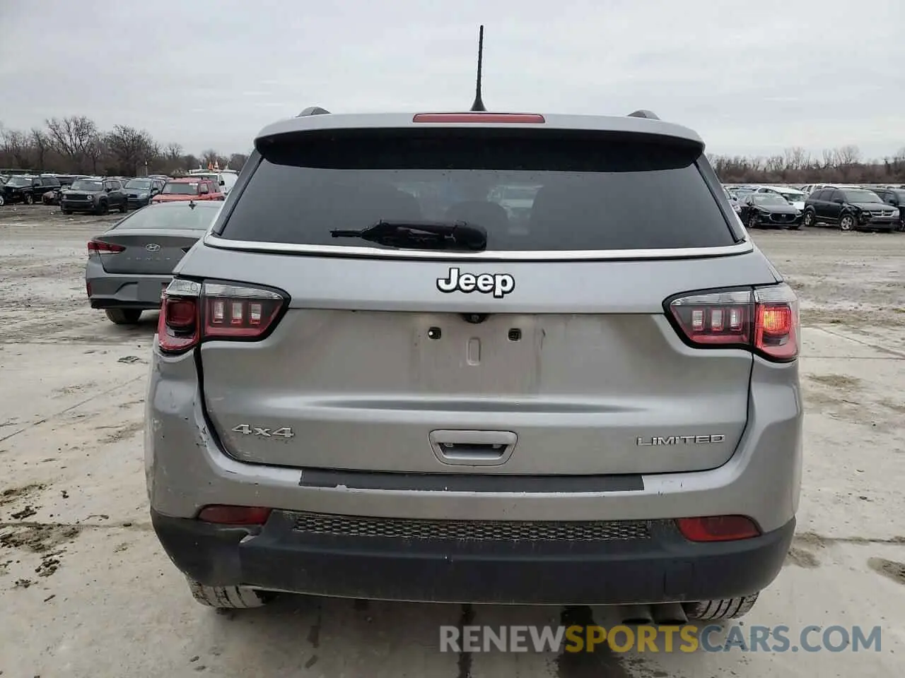 6 fotografías del automóvil dañado 3C4NJDCB0KT854743 JEEP COMPASS 2019
