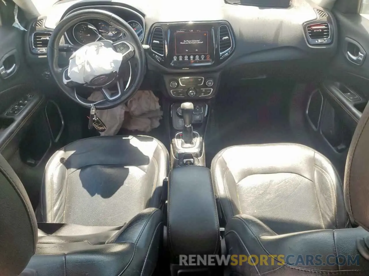 8 fotografías del automóvil dañado 3C4NJDCB1KT651148 JEEP COMPASS 2019
