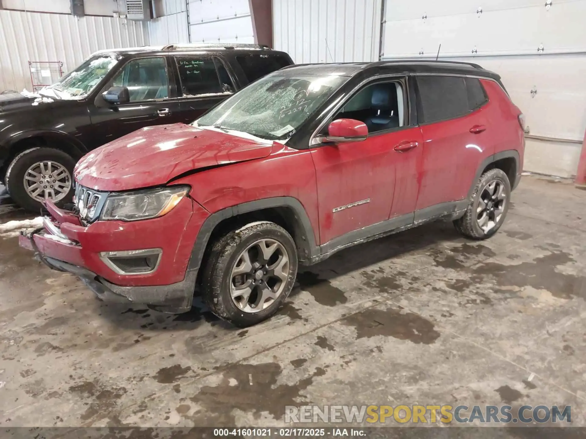 2 fotografías del automóvil dañado 3C4NJDCB1KT673764 JEEP COMPASS 2019