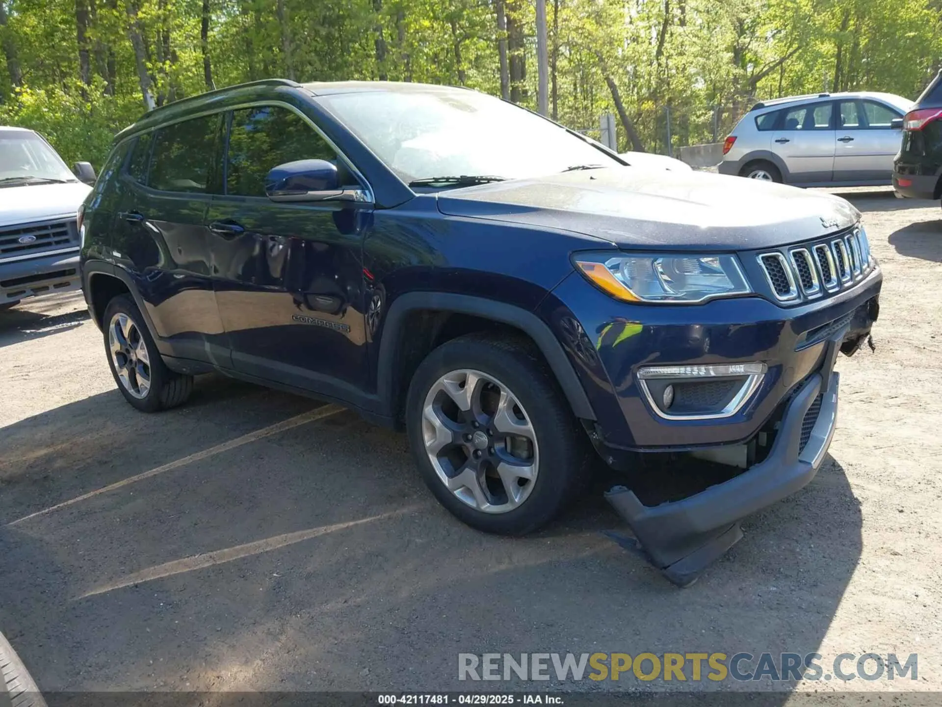 1 fotografías del automóvil dañado 3C4NJDCB1KT680147 JEEP COMPASS 2019