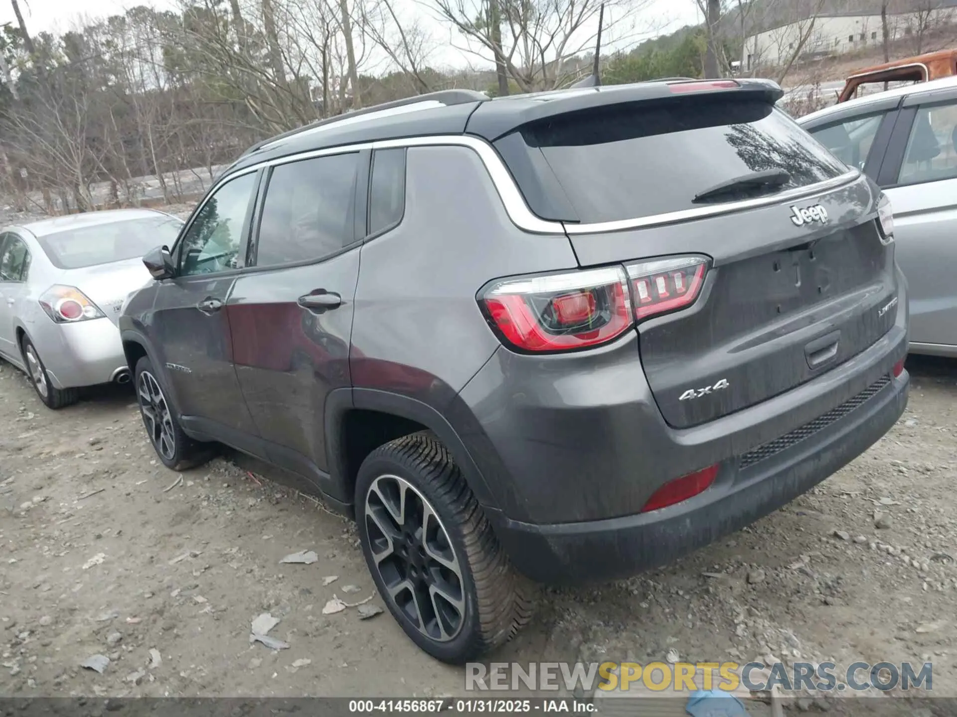 3 fotografías del automóvil dañado 3C4NJDCB2KT647108 JEEP COMPASS 2019