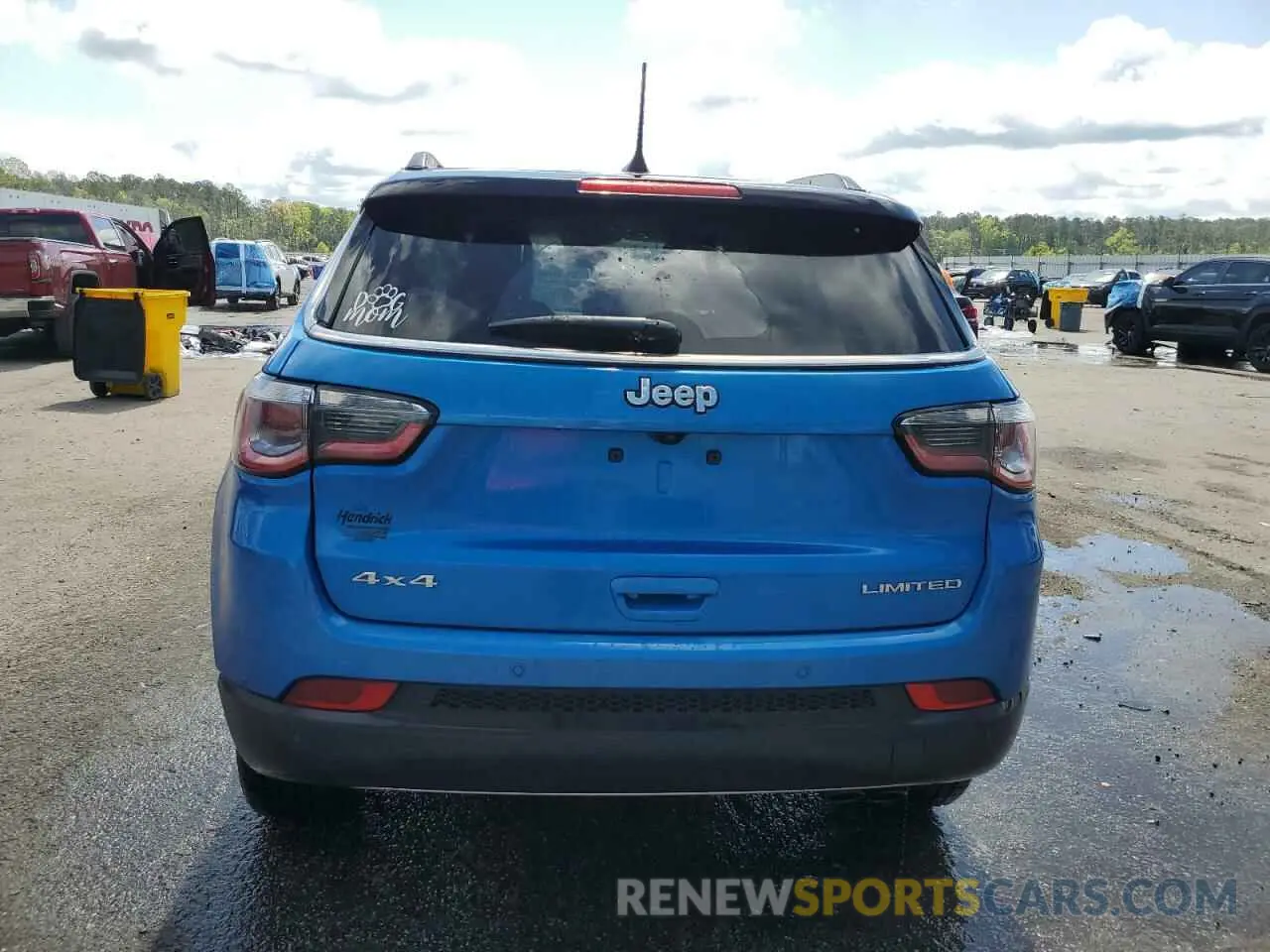 6 fotografías del automóvil dañado 3C4NJDCB3KT730837 JEEP COMPASS 2019