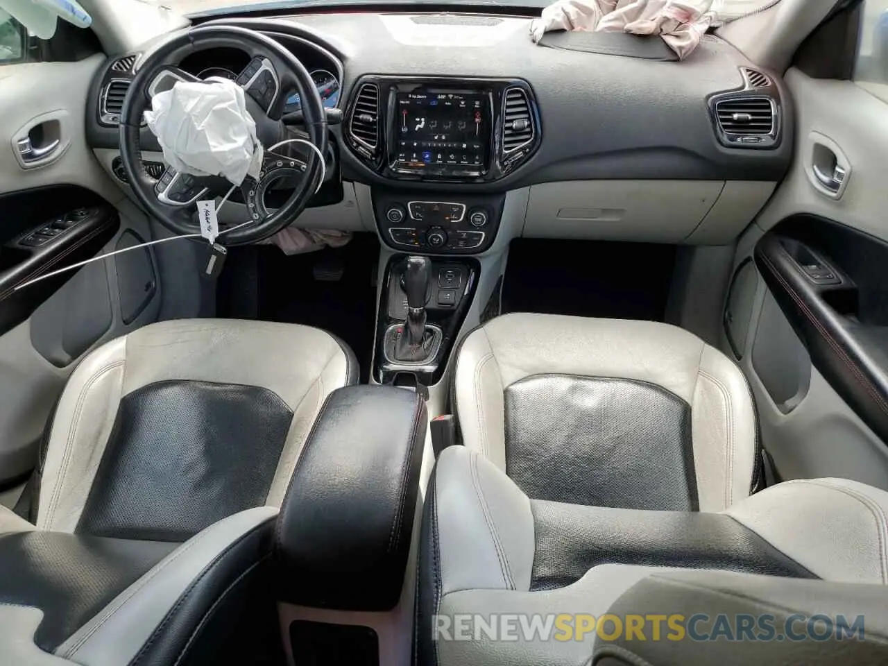 8 fotografías del automóvil dañado 3C4NJDCB3KT730837 JEEP COMPASS 2019