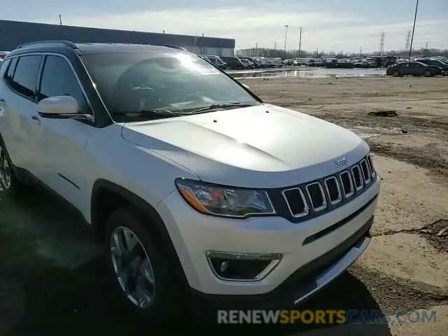 10 fotografías del automóvil dañado 3C4NJDCB3KT842554 JEEP COMPASS 2019