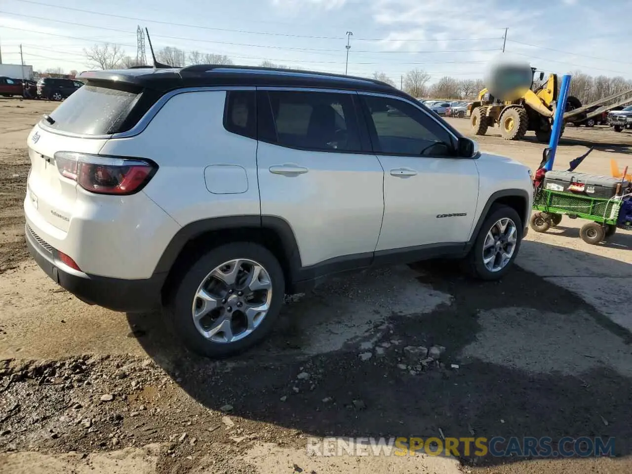 3 fotografías del automóvil dañado 3C4NJDCB3KT842554 JEEP COMPASS 2019
