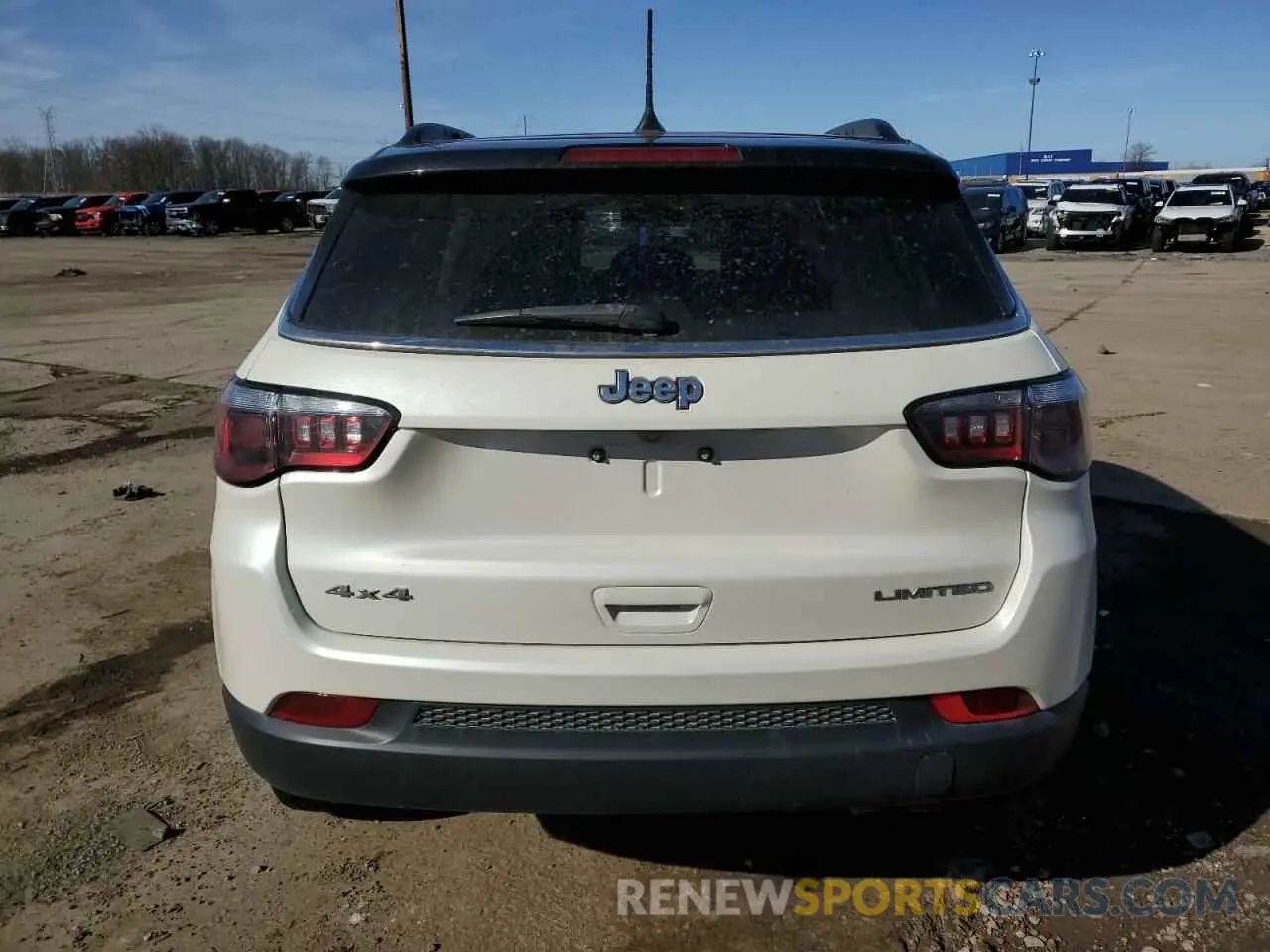 6 fotografías del automóvil dañado 3C4NJDCB3KT842554 JEEP COMPASS 2019