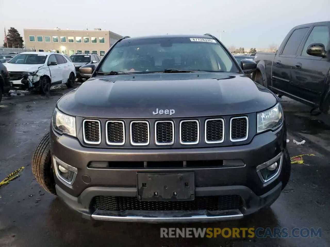 5 fotografías del automóvil dañado 3C4NJDCB4KT620606 JEEP COMPASS 2019