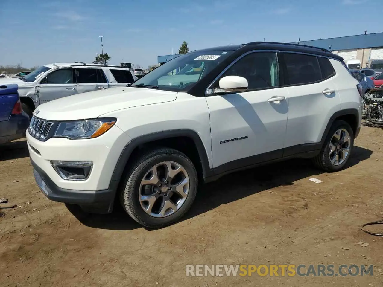 1 fotografías del automóvil dañado 3C4NJDCB4KT791758 JEEP COMPASS 2019