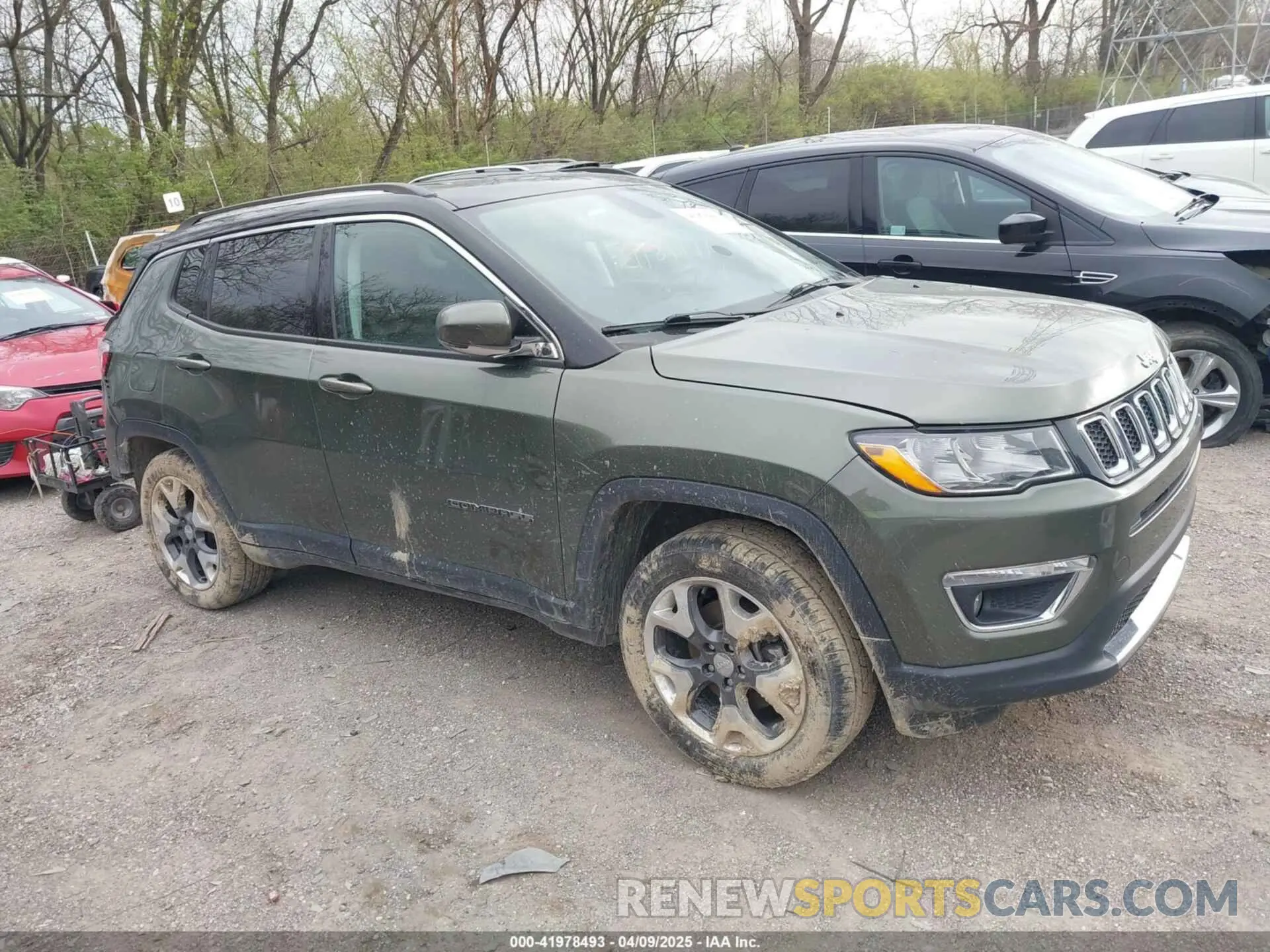 1 fotografías del automóvil dañado 3C4NJDCB5KT629864 JEEP COMPASS 2019
