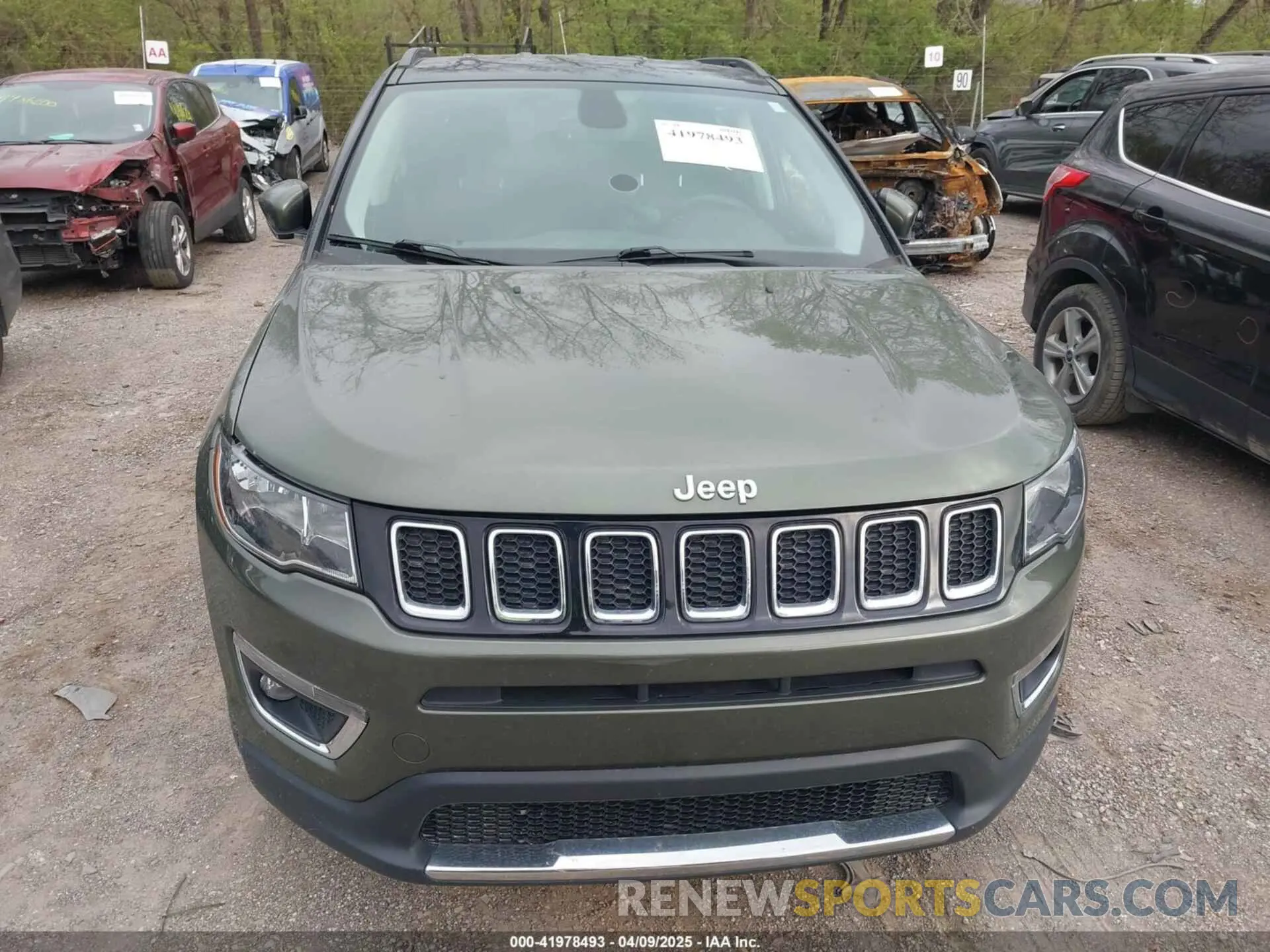 12 fotografías del automóvil dañado 3C4NJDCB5KT629864 JEEP COMPASS 2019