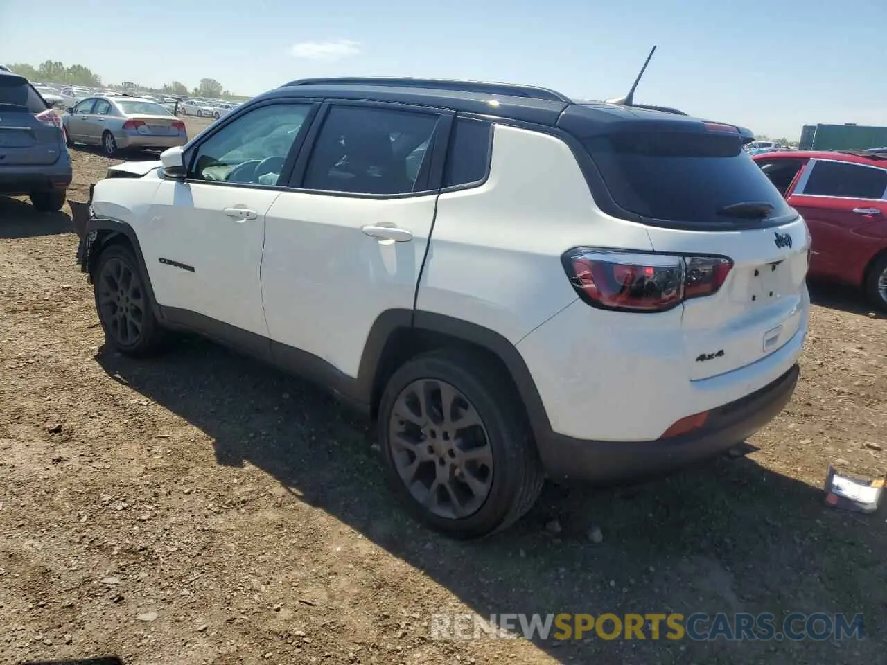 2 fotografías del automóvil dañado 3C4NJDCB5KT675503 JEEP COMPASS 2019