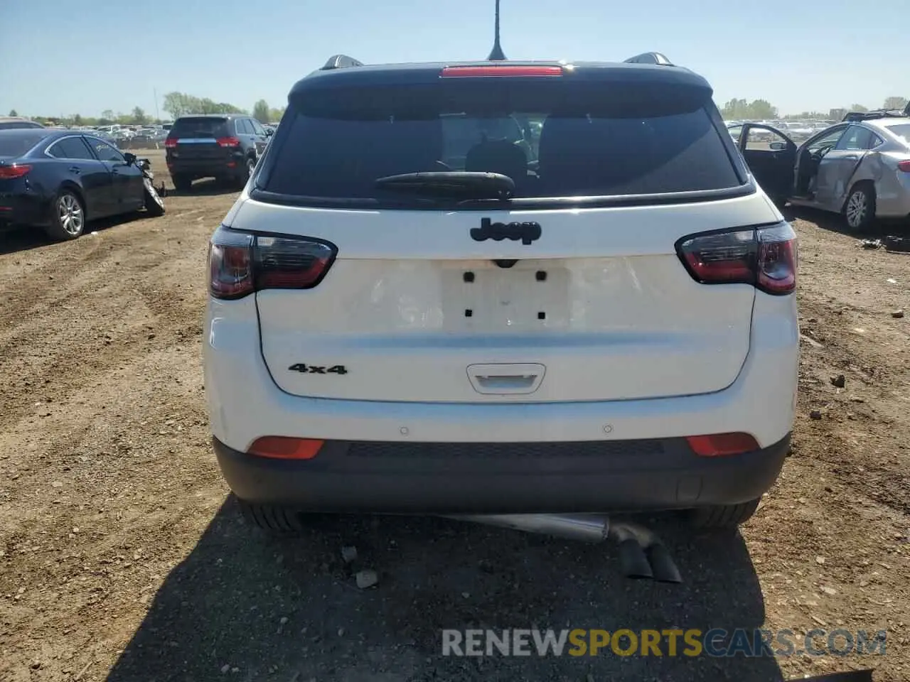 6 fotografías del automóvil dañado 3C4NJDCB5KT675503 JEEP COMPASS 2019