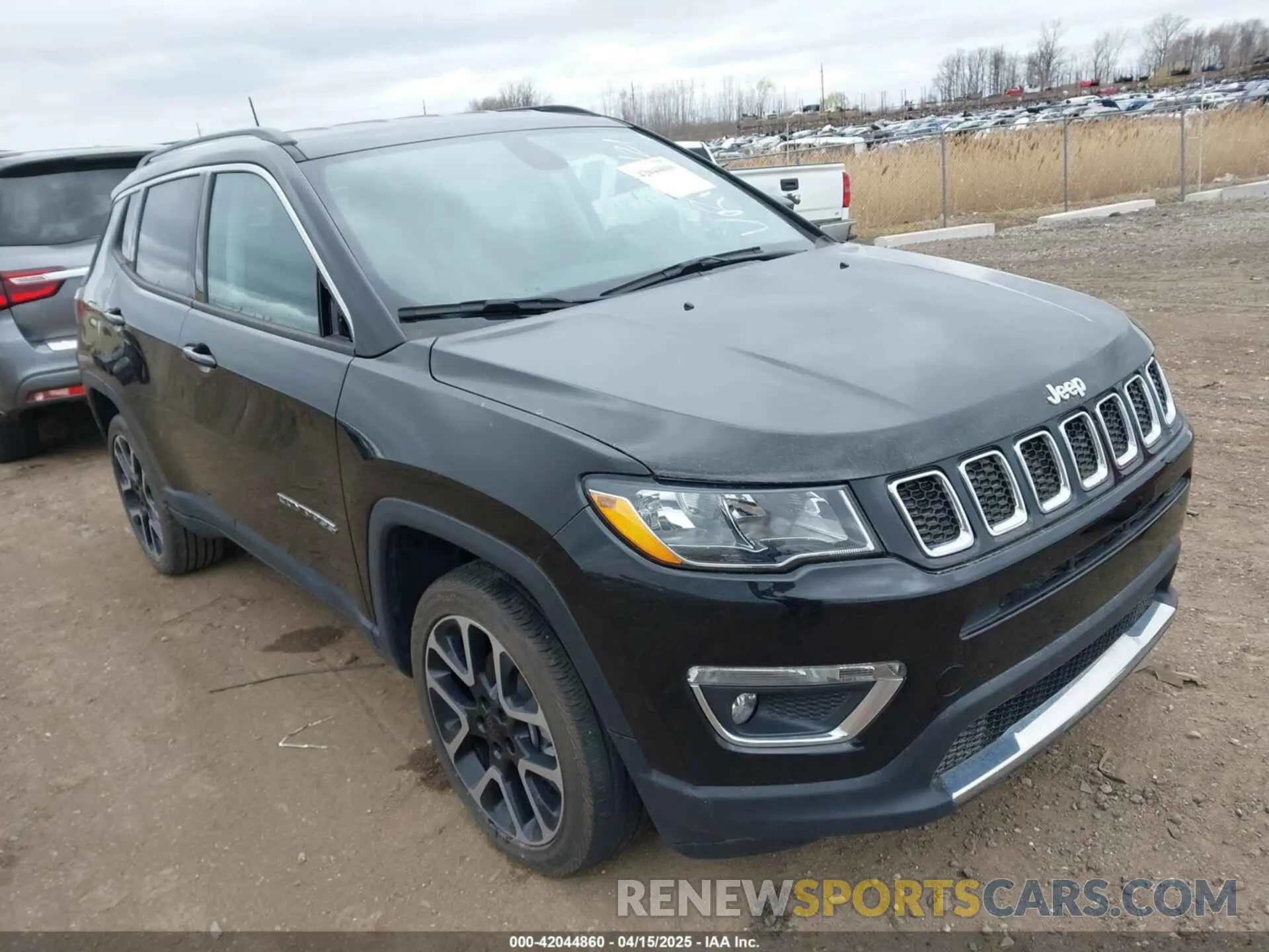 1 fotografías del automóvil dañado 3C4NJDCB5KT812231 JEEP COMPASS 2019