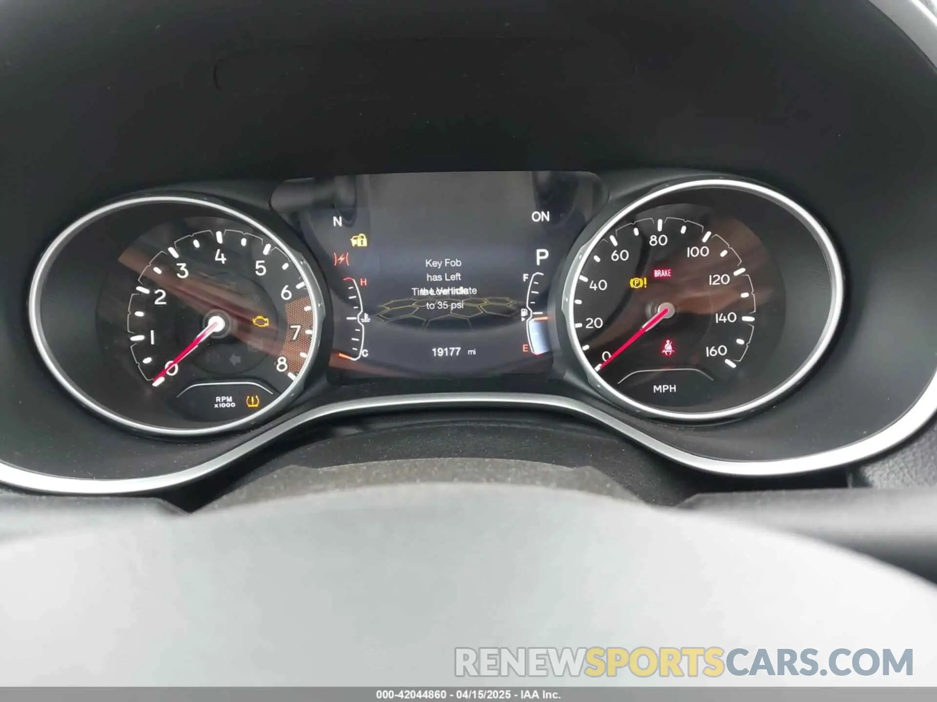7 fotografías del automóvil dañado 3C4NJDCB5KT812231 JEEP COMPASS 2019