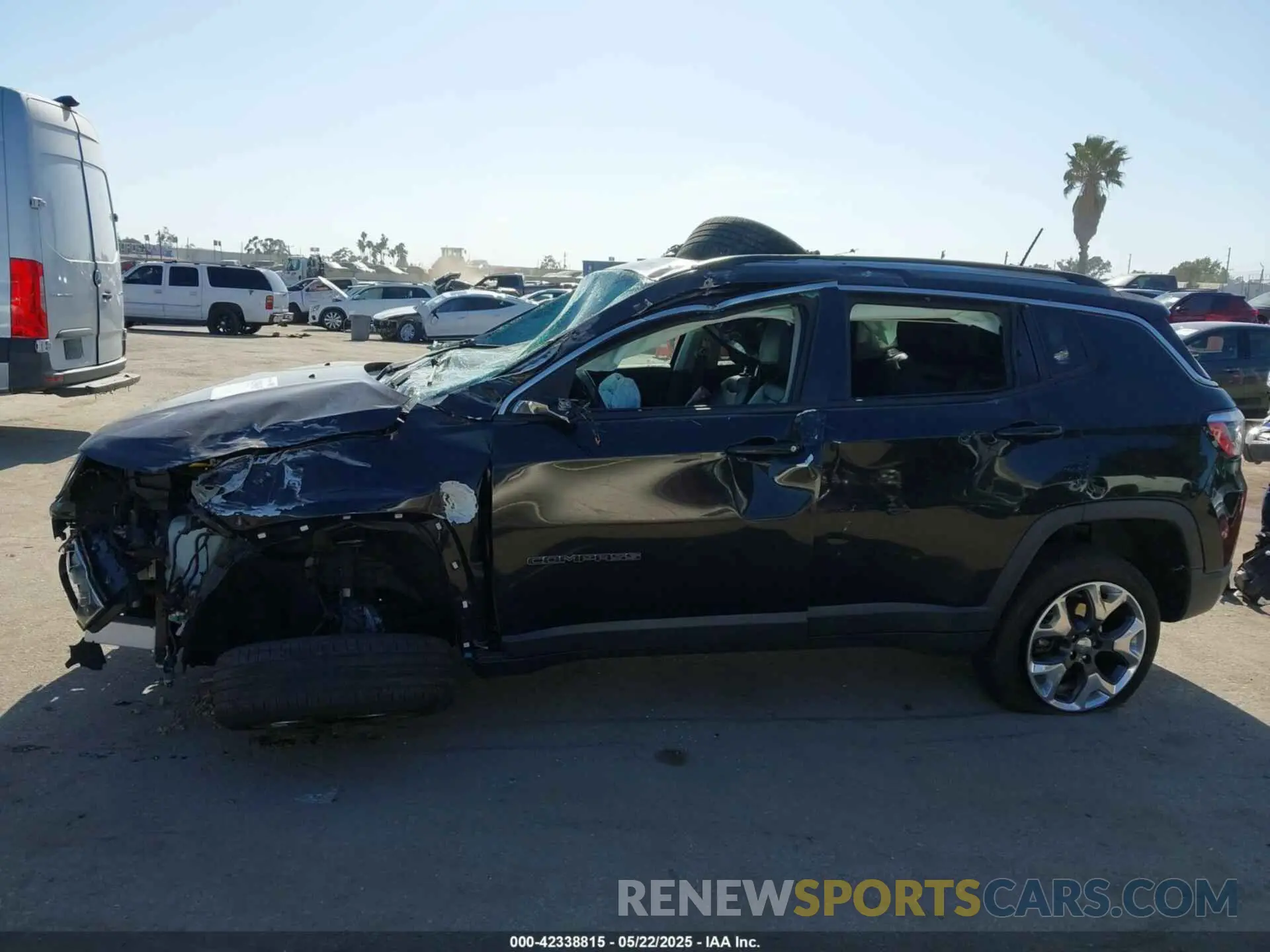 15 fotografías del automóvil dañado 3C4NJDCB6KT653901 JEEP COMPASS 2019