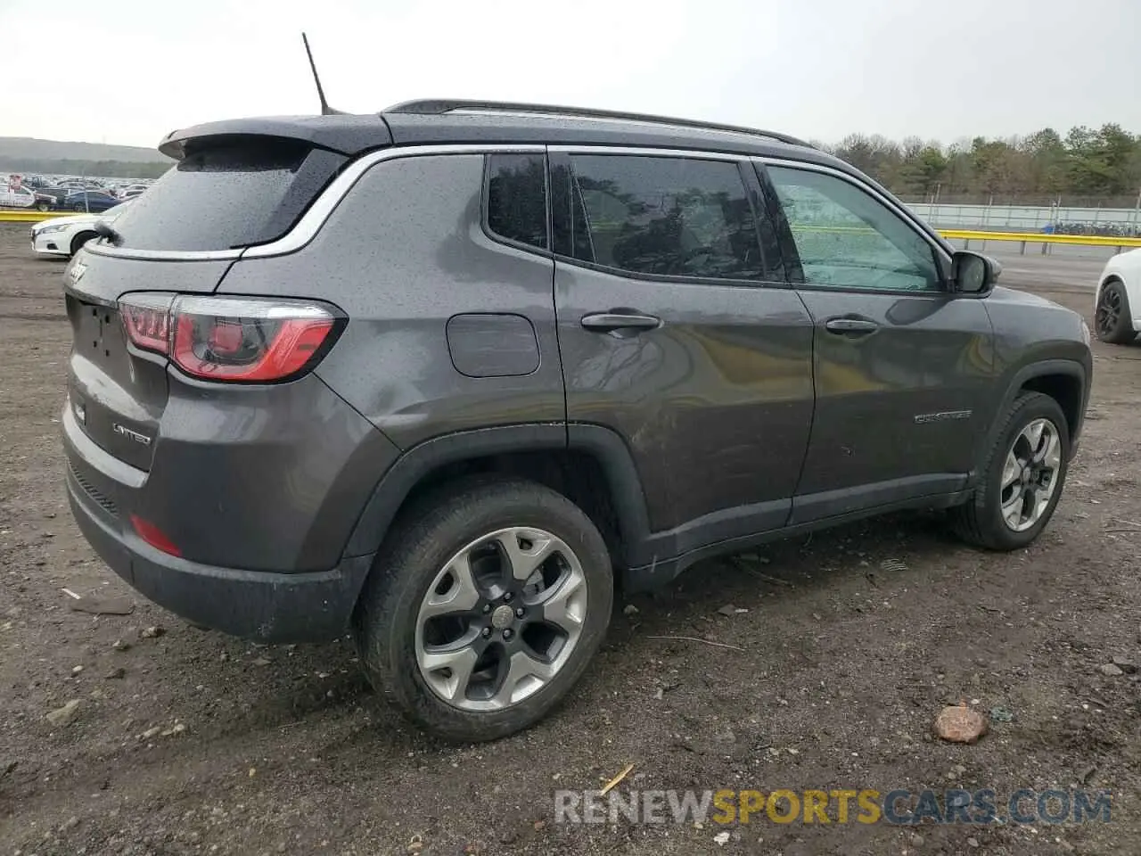 3 fotografías del automóvil dañado 3C4NJDCB6KT653963 JEEP COMPASS 2019