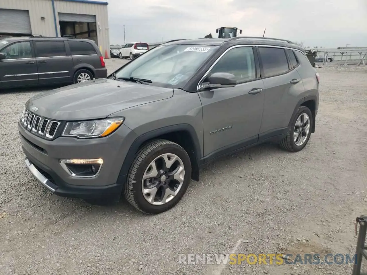 1 fotografías del automóvil dañado 3C4NJDCB6KT672643 JEEP COMPASS 2019