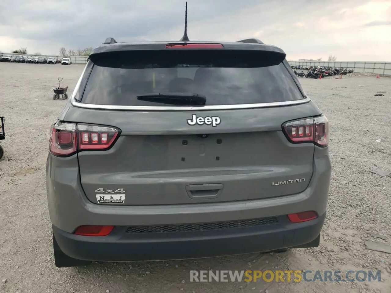 6 fotografías del automóvil dañado 3C4NJDCB6KT672643 JEEP COMPASS 2019