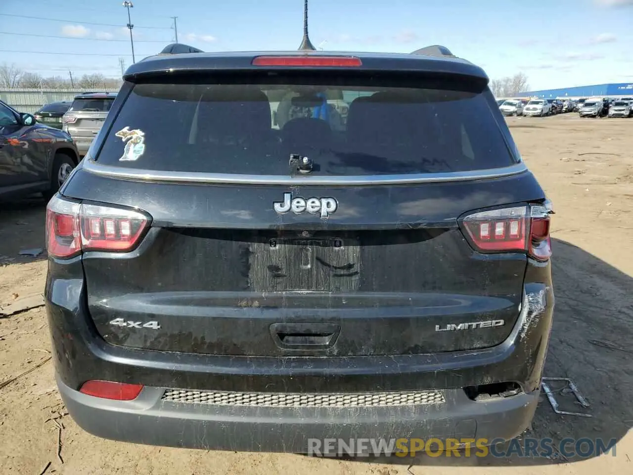6 fotografías del automóvil dañado 3C4NJDCB6KT742139 JEEP COMPASS 2019