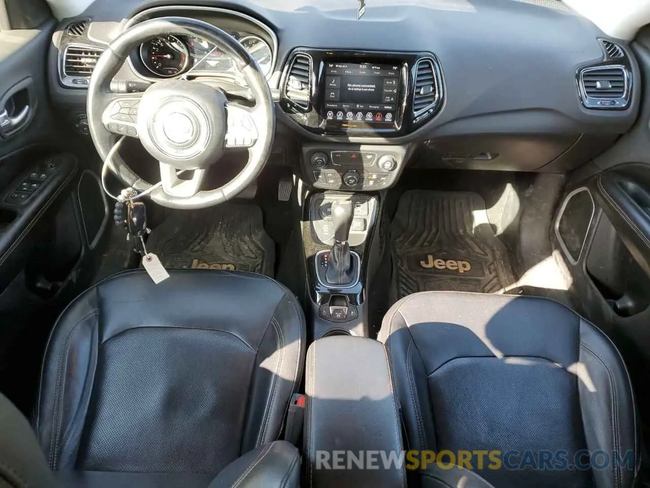 8 fotografías del automóvil dañado 3C4NJDCB6KT742139 JEEP COMPASS 2019