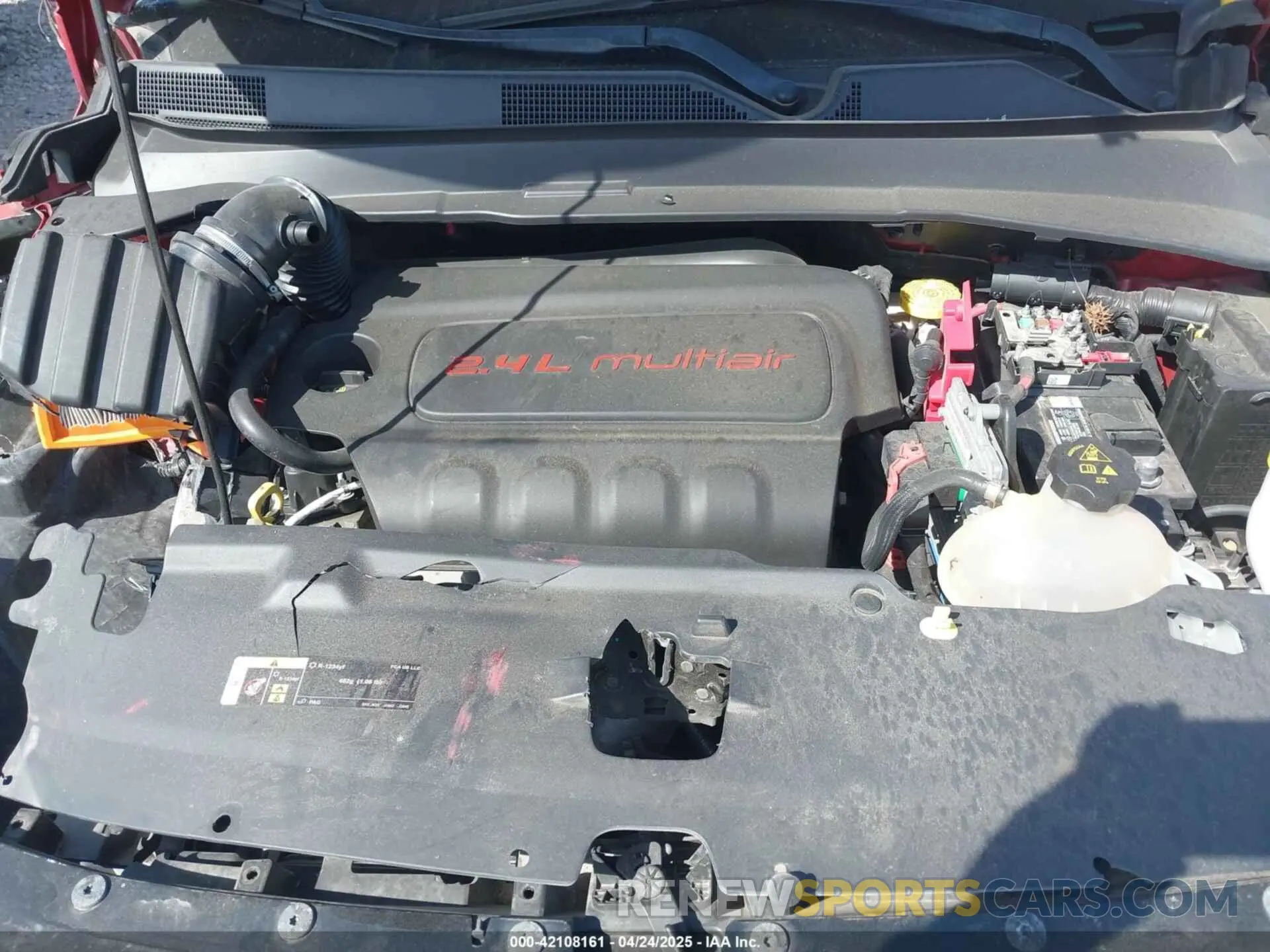 10 fotografías del automóvil dañado 3C4NJDCB7KT596110 JEEP COMPASS 2019