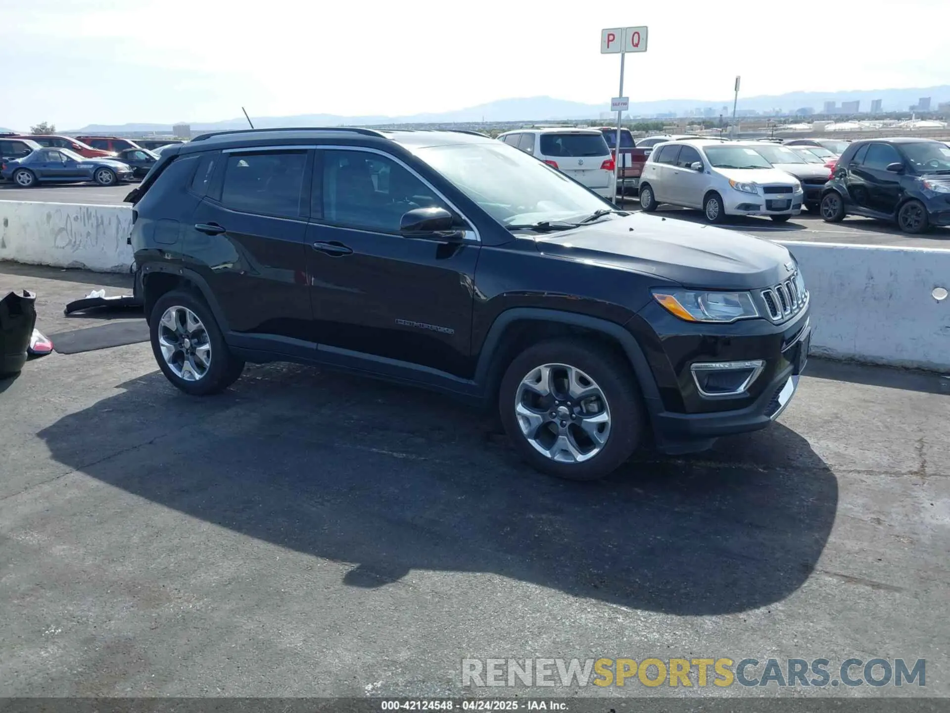 1 fotografías del automóvil dañado 3C4NJDCB7KT596544 JEEP COMPASS 2019