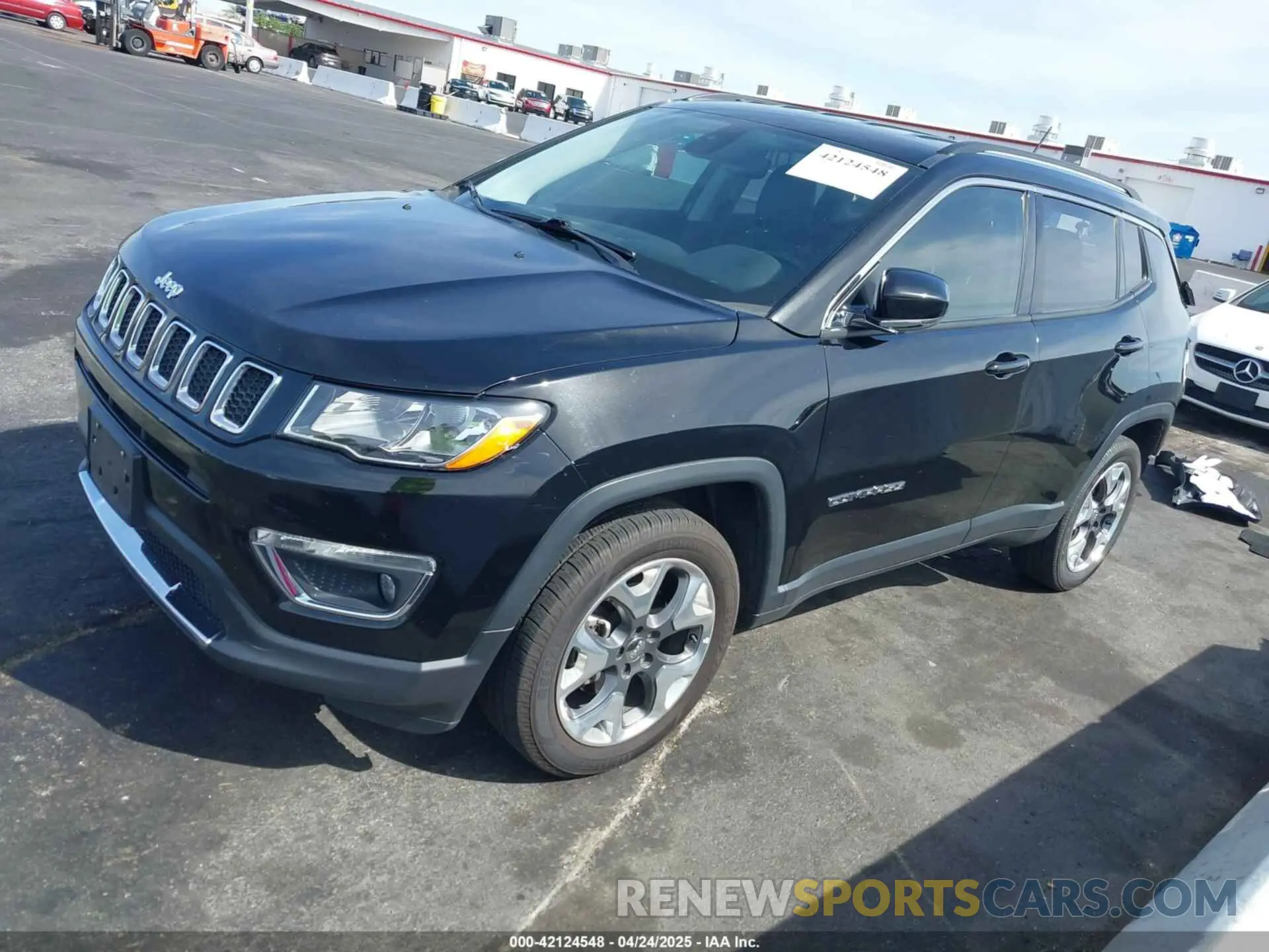 15 fotografías del automóvil dañado 3C4NJDCB7KT596544 JEEP COMPASS 2019