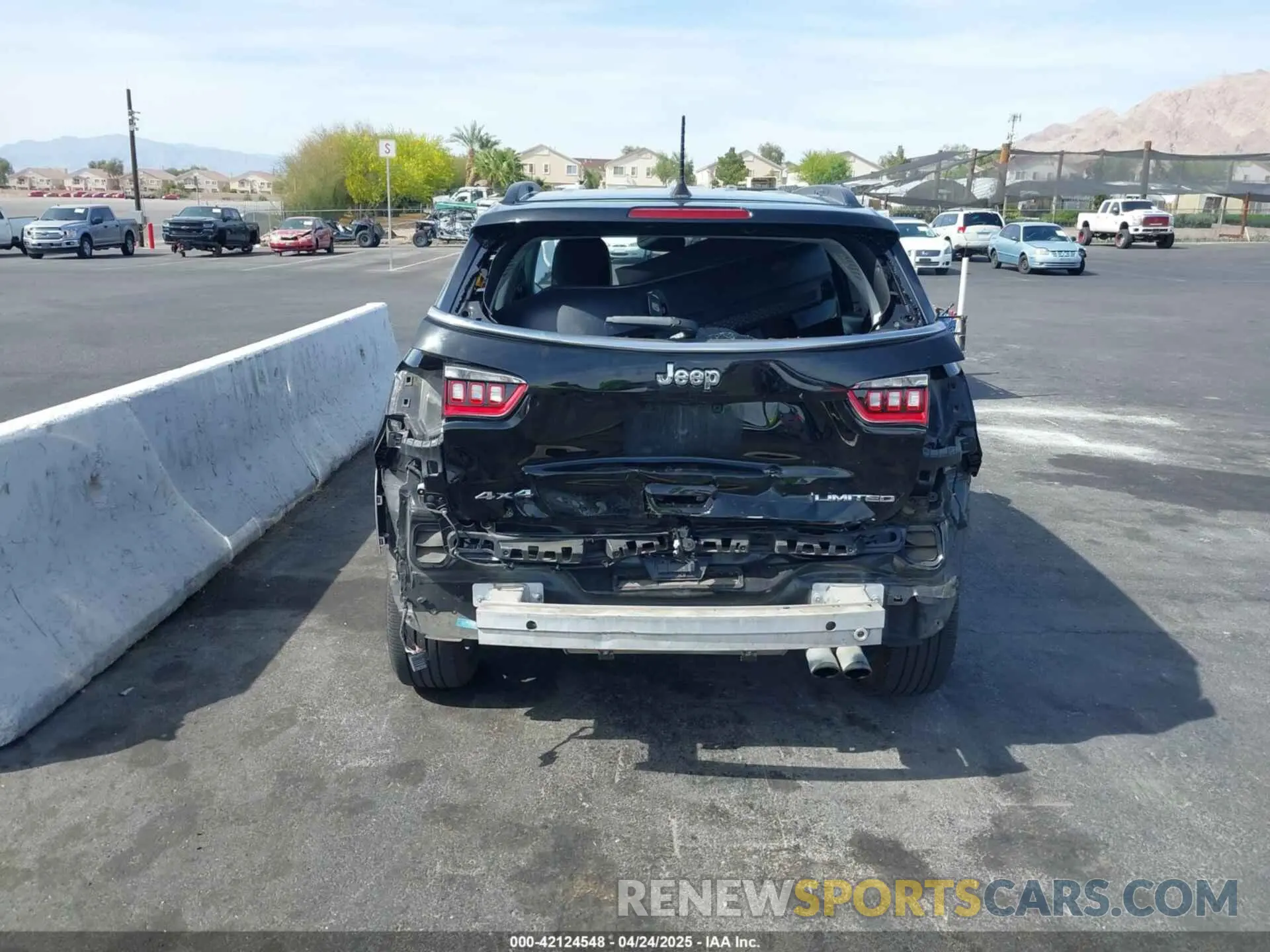 17 fotografías del automóvil dañado 3C4NJDCB7KT596544 JEEP COMPASS 2019