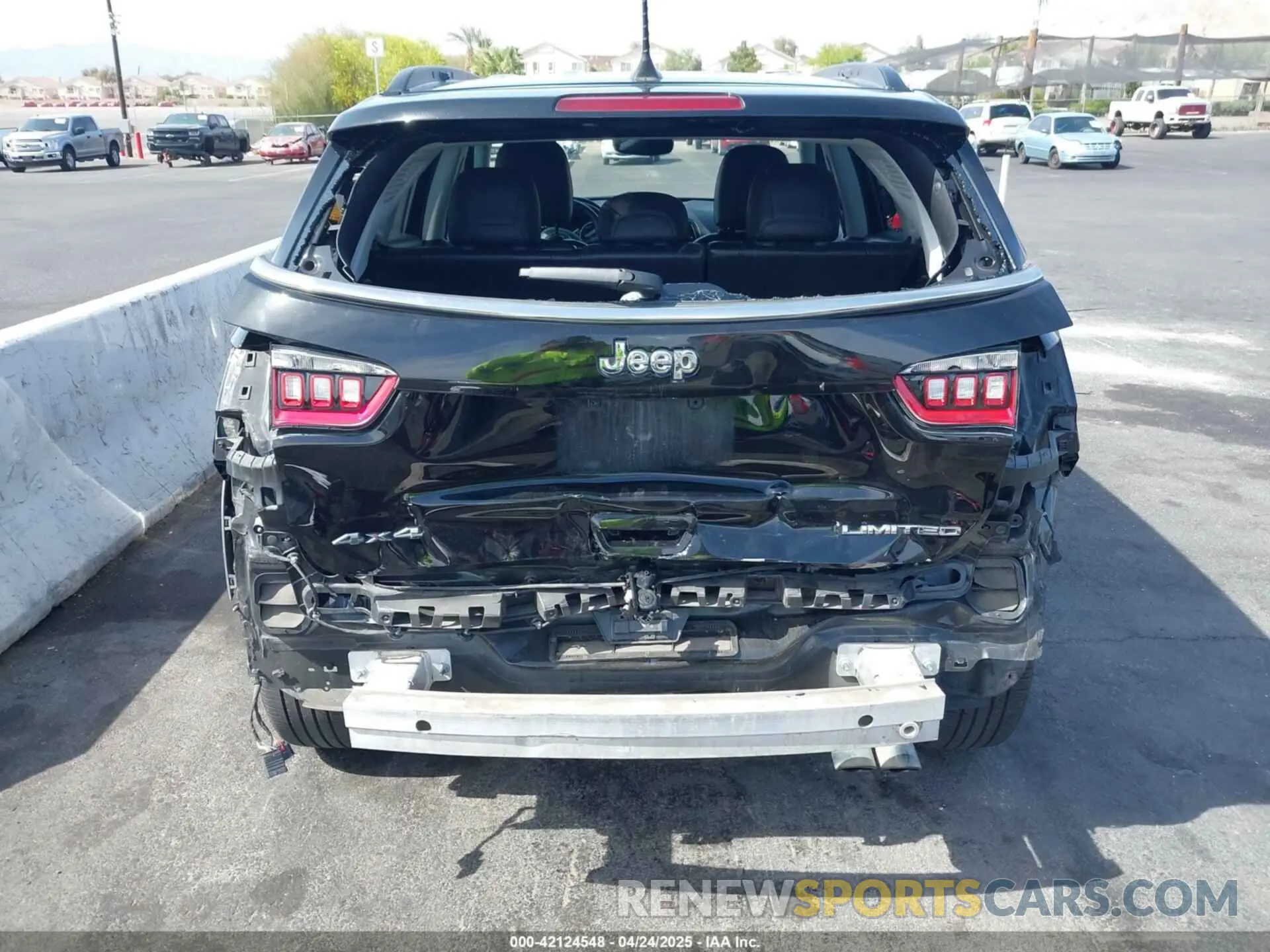 6 fotografías del automóvil dañado 3C4NJDCB7KT596544 JEEP COMPASS 2019
