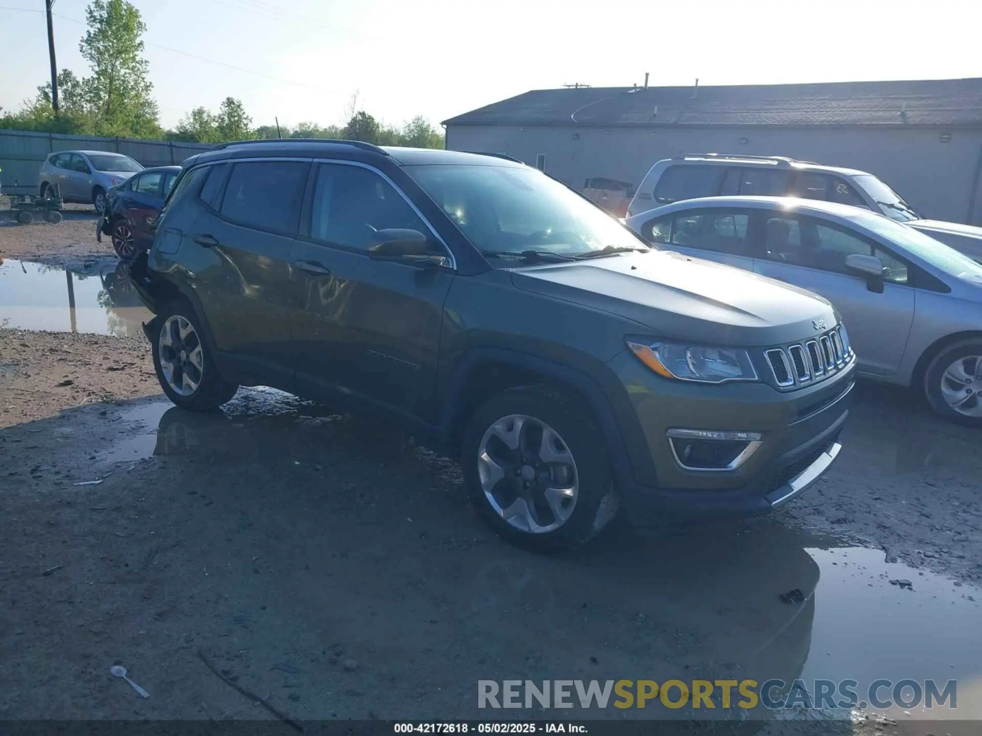 1 fotografías del automóvil dañado 3C4NJDCB7KT646715 JEEP COMPASS 2019